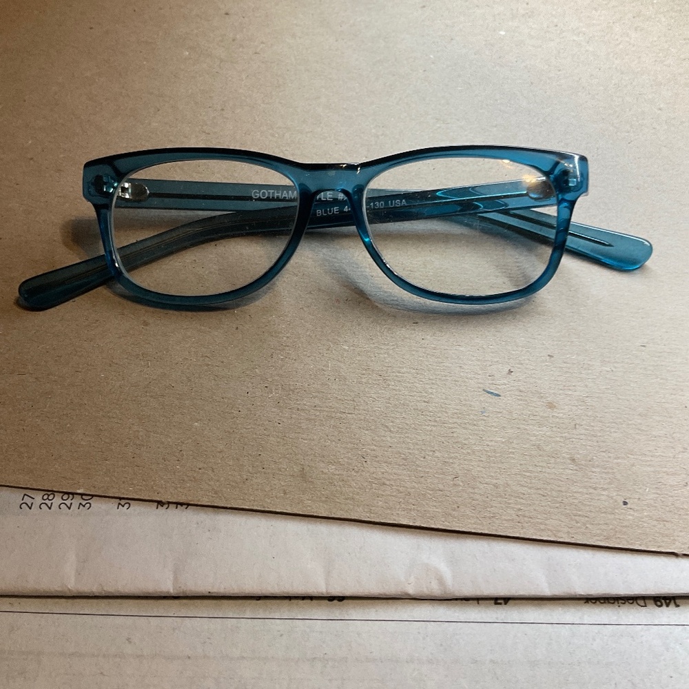 Kids eyeglass frame Gotham style